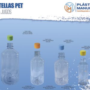 Botellas PET –  Aguas y Jugos