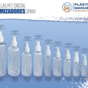Botellas PET –  Atomizadores