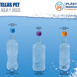 Botellas PET –  Aguas y Jugos